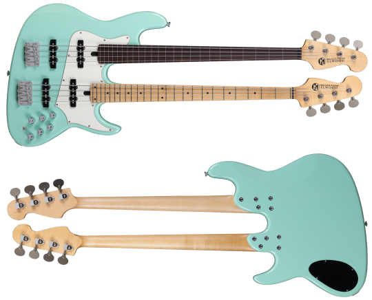 Maruszczyk Instruments Elwood 4p Double Neck Sea Foam Green